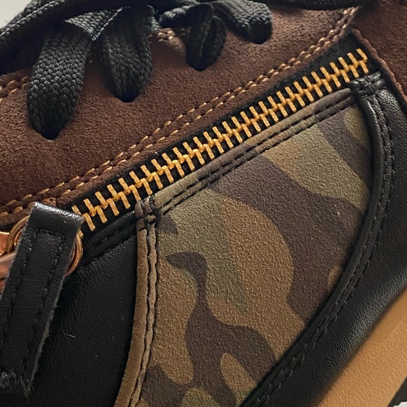 NWOT SNKR Project Camo Double Zipper low top - Picture 6 of 6